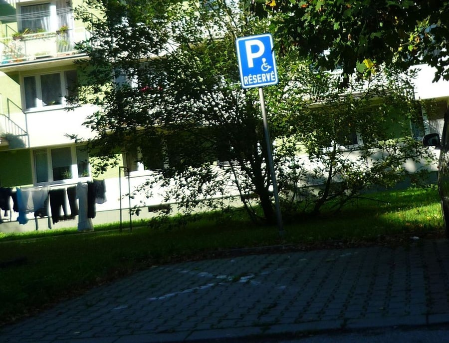 Vyhrazené parkoviště