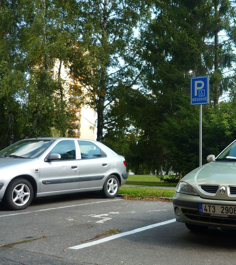 Vyhrazené parkoviště