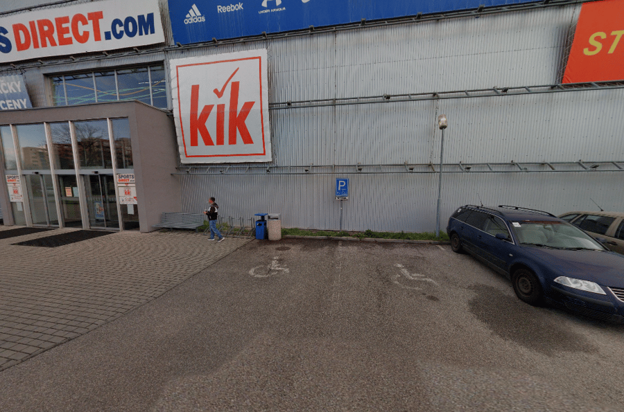 Parkoviště Krčínova ul., České Budějovice 2