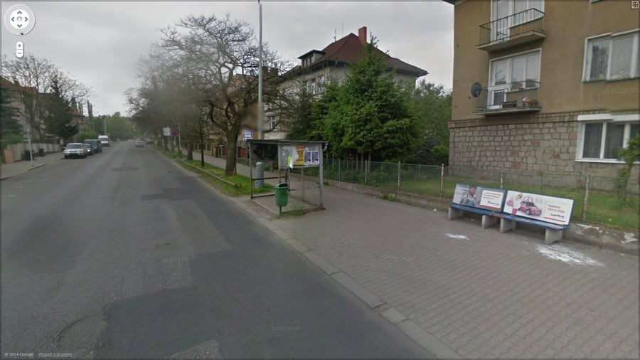 Zastávka Na Spálence (do centra)