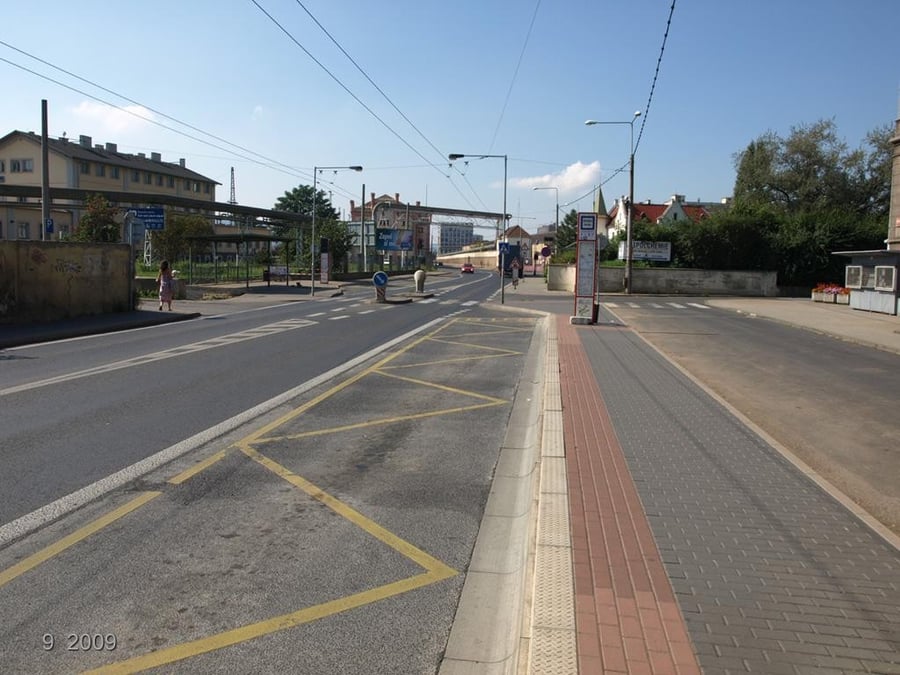 zastávka Západní nádraží (ZC)