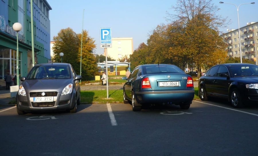 Vyhrazené parkoviště