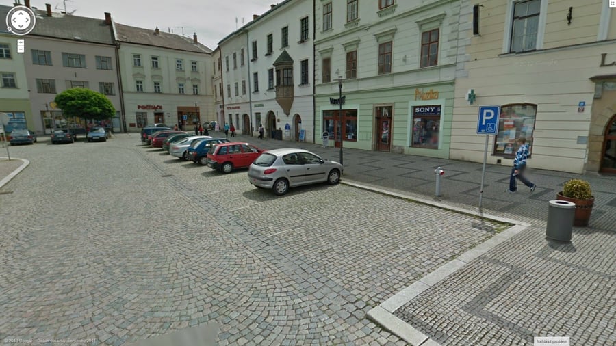 Parkoviště  nám. T. G. Masaryka, Moravská Třebová 