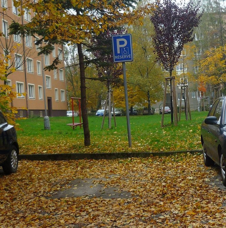Vyhrazené parkoviště