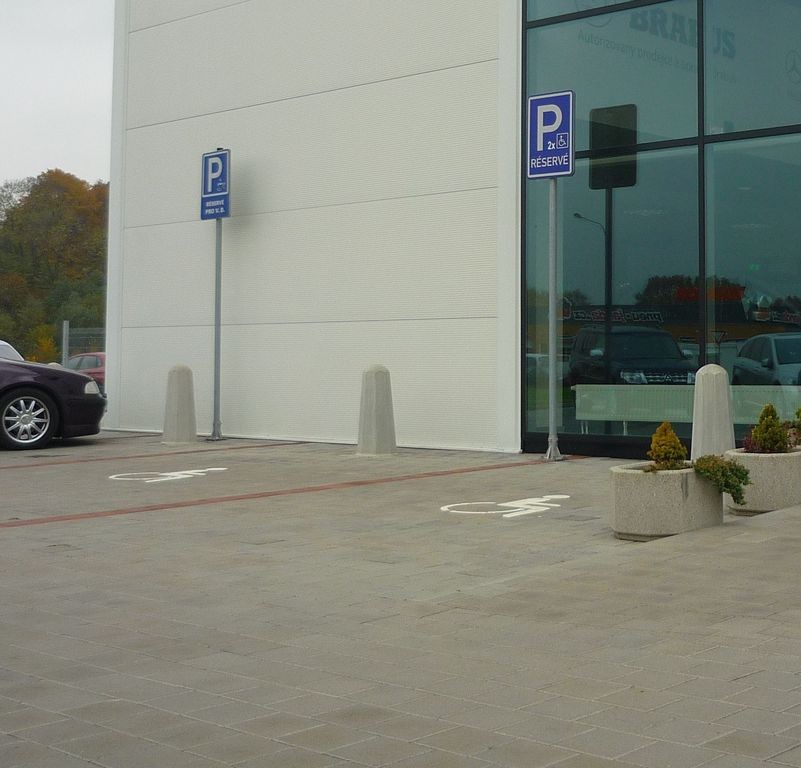 Vyhrazené parkoviště