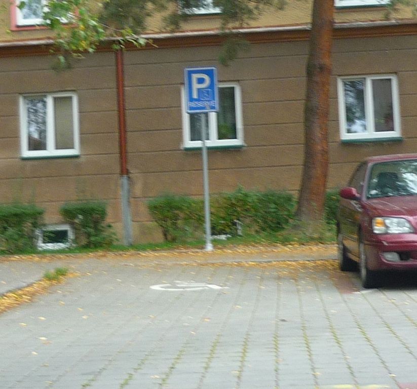 Vyhrazené parkoviště