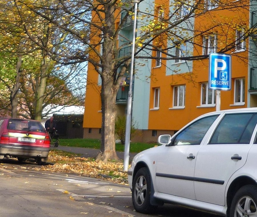 Vyhrazené parkoviště
