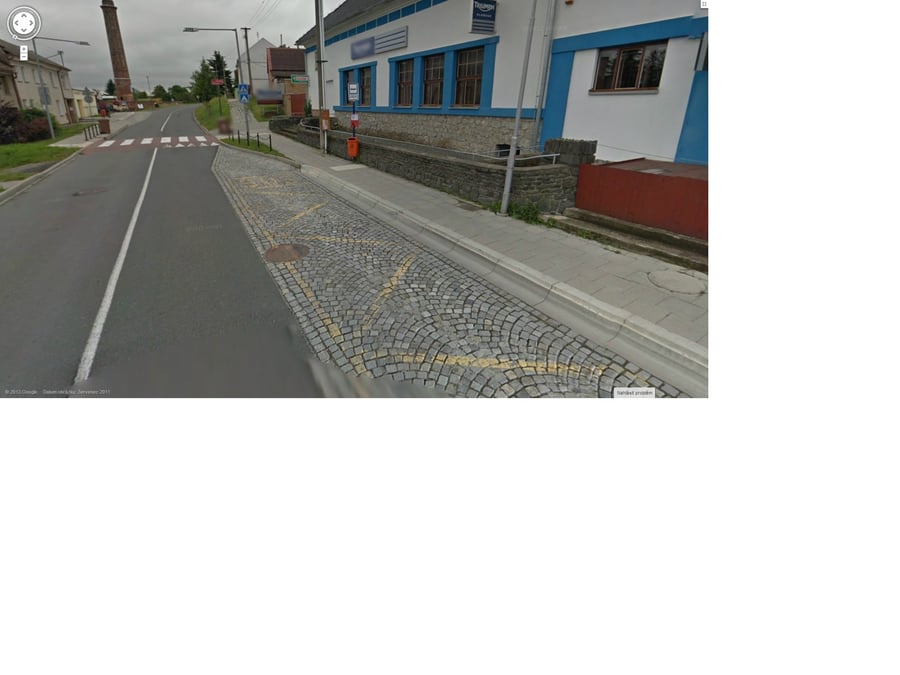autobusová zastávka Slavonín, Cihelna