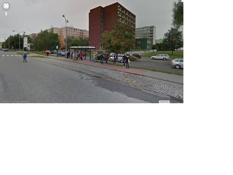 autobusová zastávka Zikova