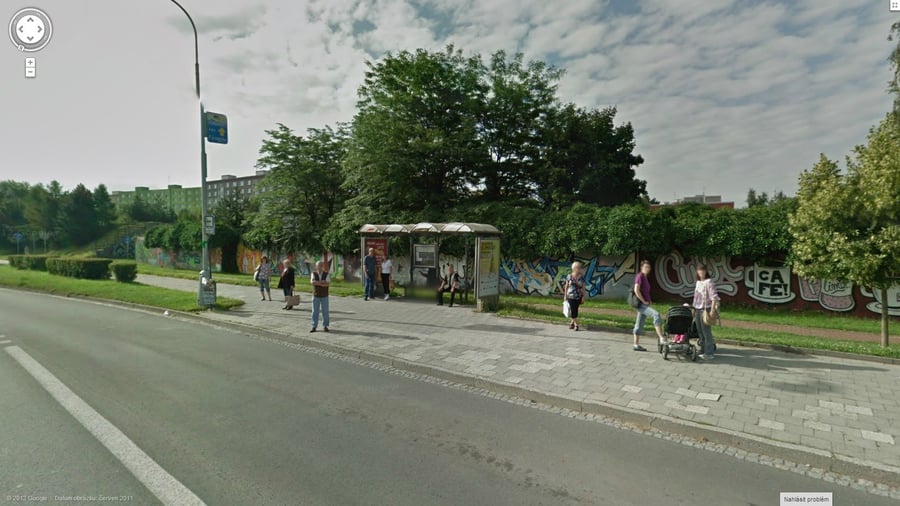 autobusová zastávka Zenit