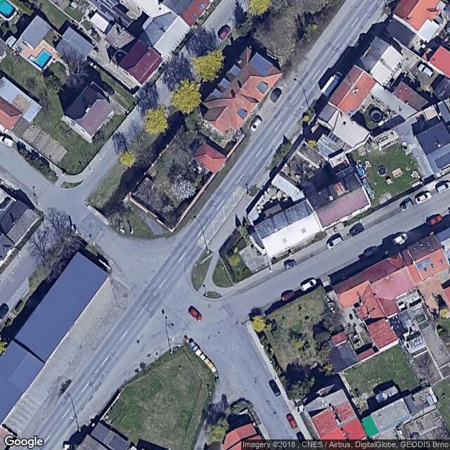 autobusová zastávka Hamerská