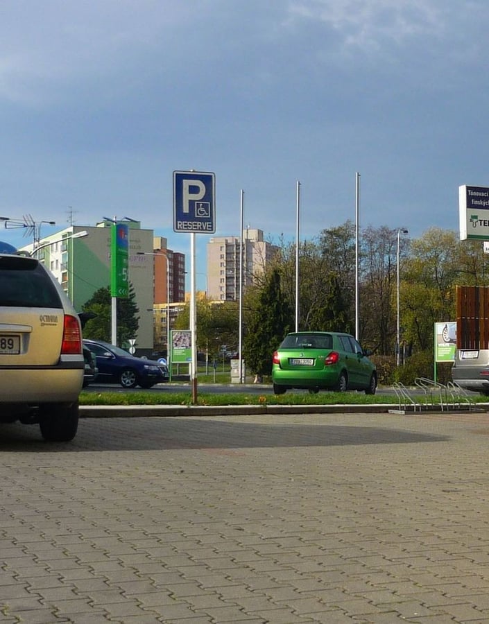 Vyhrazené parkoviště