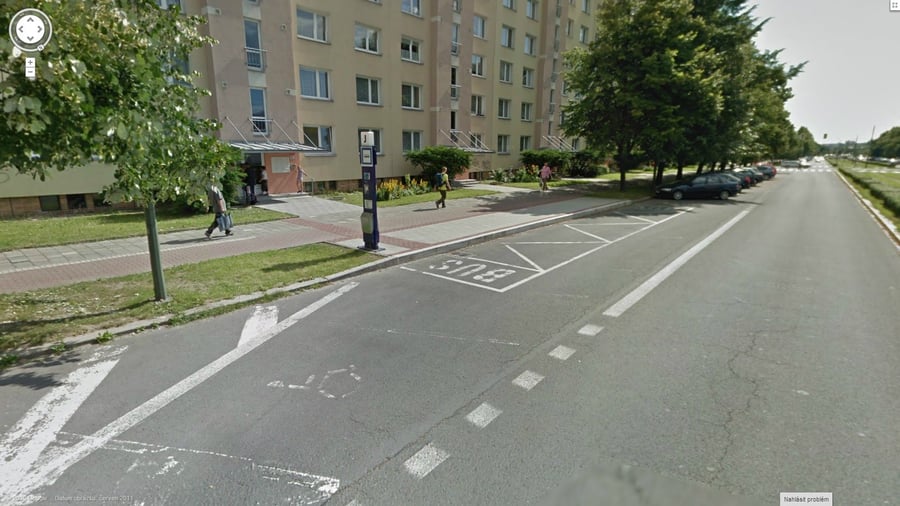 autobusová zastávka Kosmonautů