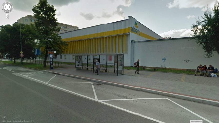 autobusová zastávka Kosmonautů