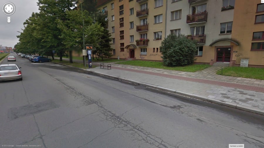 autobusová zastávka Vejdovského
