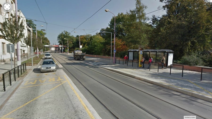 tramvajová zastávka Výstaviště Flora