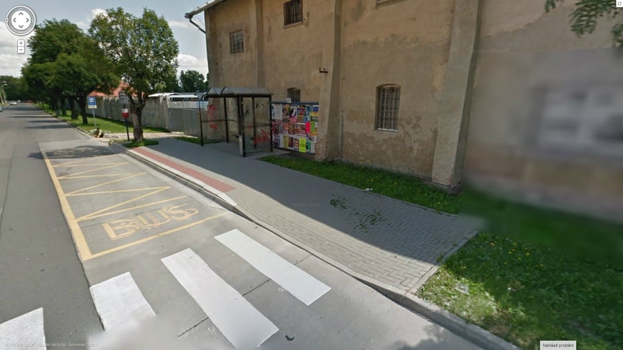 autobusová zastávka Na Letné