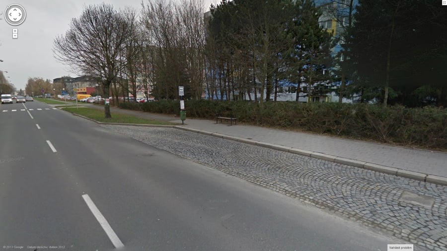 autobusová zastávka Finanční úřad