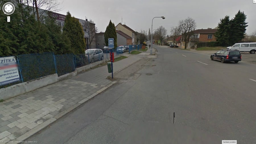 autobusová zastávka MŽ, starý závod