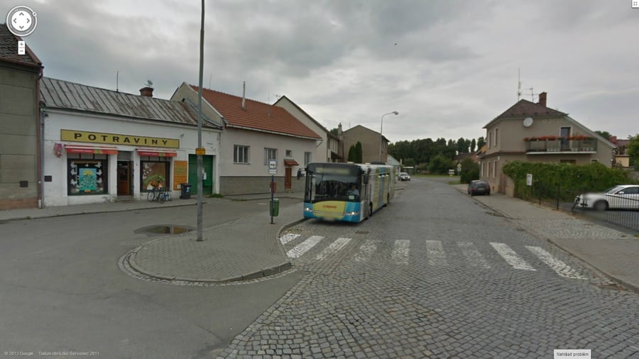 autobusová zastávka Frajtovo náměstí