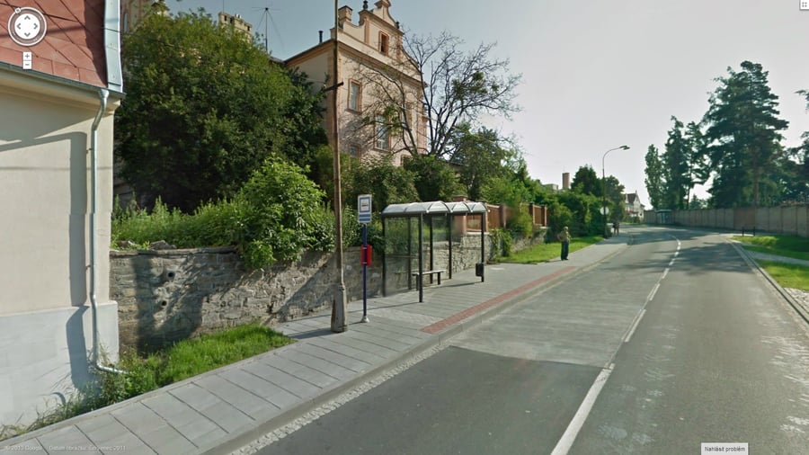 autobusová zastávka Svatý kopeček, bazilika
