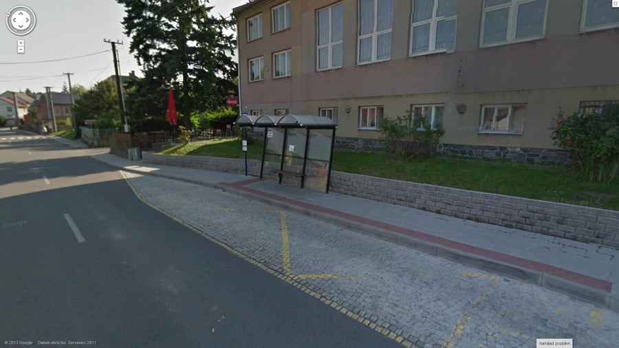 autobusová zastávka Lošov, Svolinského