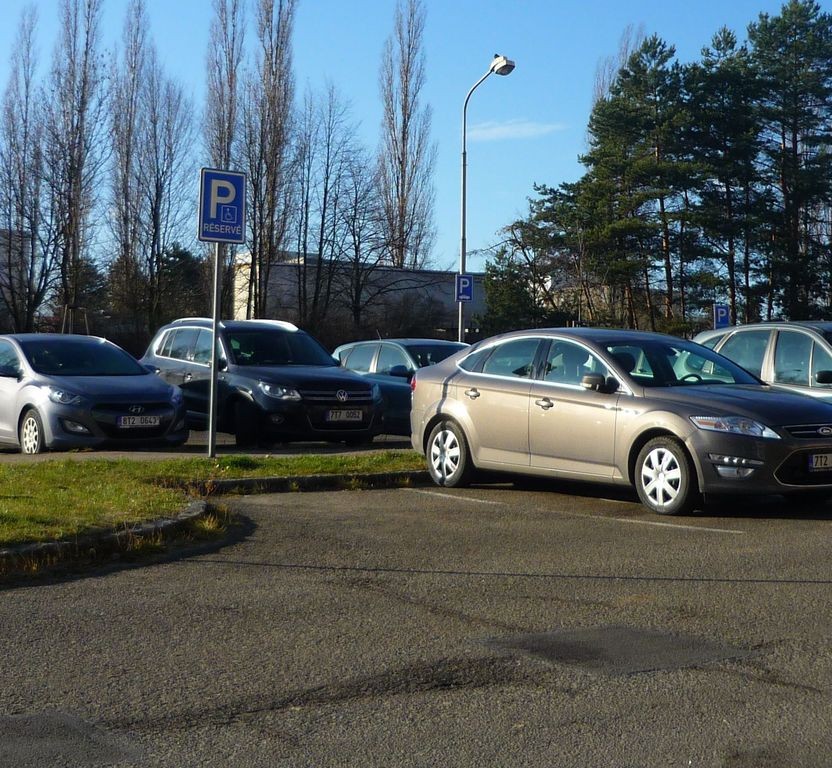 Vyhrazené parkoviště