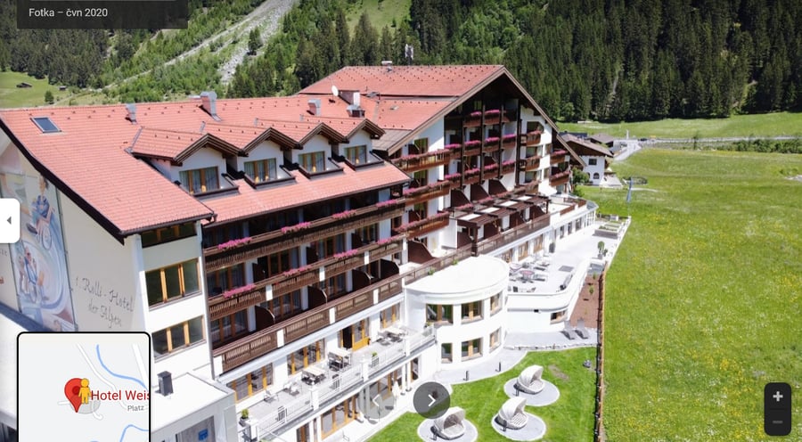 Hotel Weisseespitze . Tyrolsko