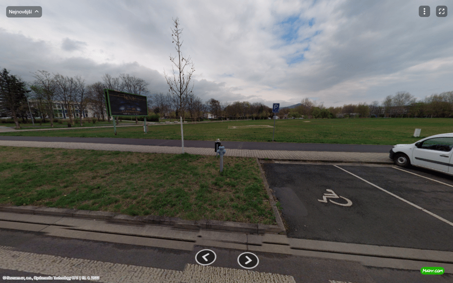 Parkoviště Zámecká ul., Lovosice