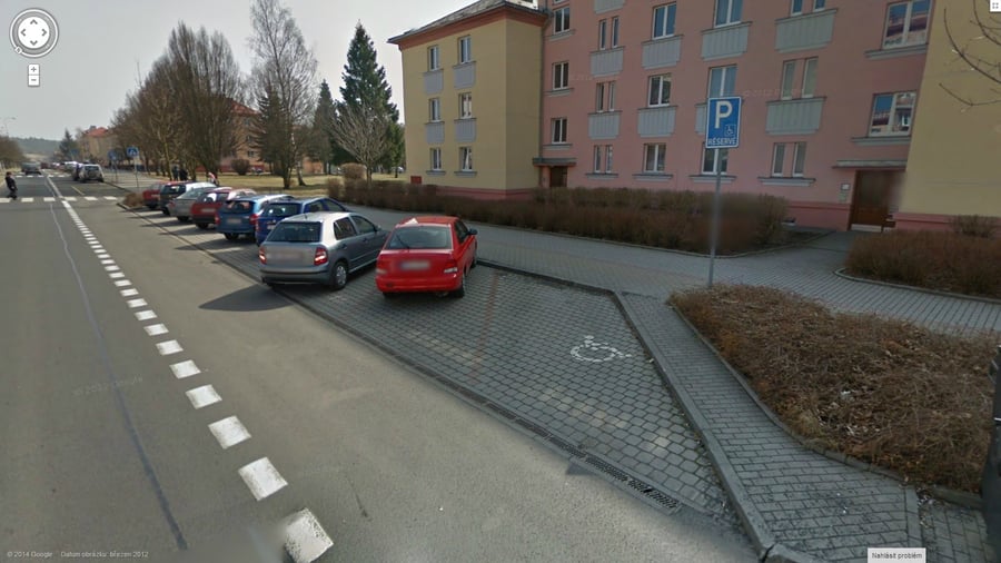 Parkoviště Hlavní třída, Ostrov 