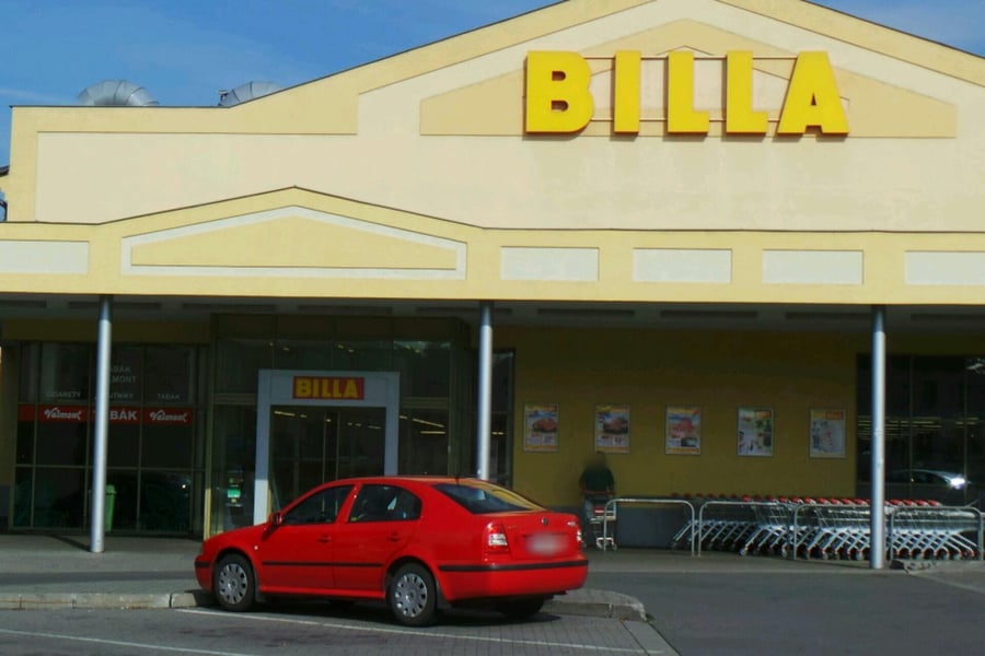 Obchodní dům BILLA - Bruntál