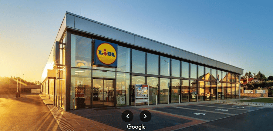 Supermarket Lidl, Cheb