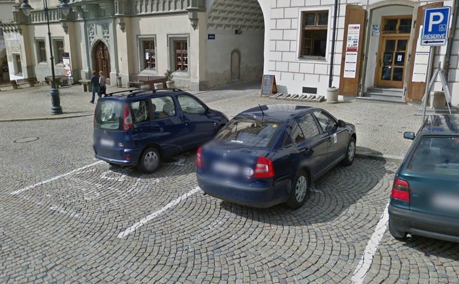 Parkoviště Žižkovo nám., Tábor
