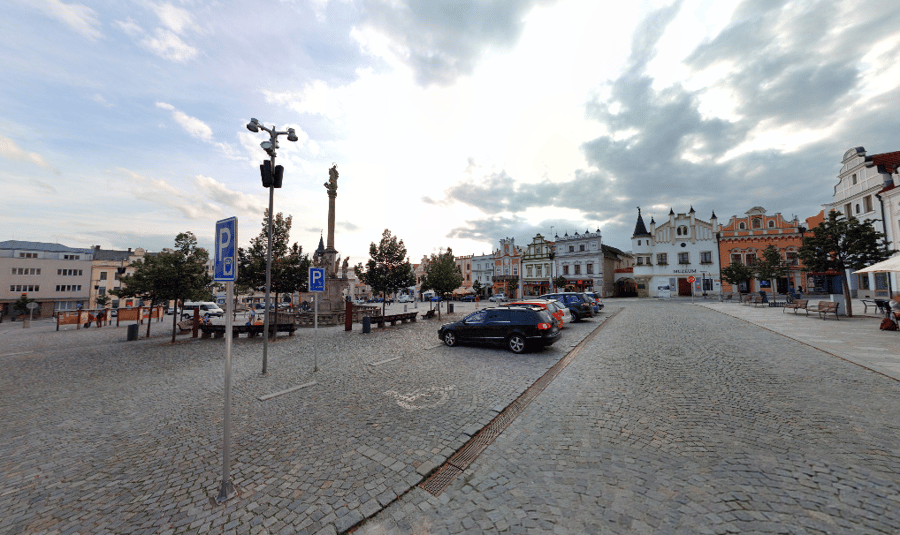 Parkoviště Havlíčkovo nám., Havlíčkův Brod 