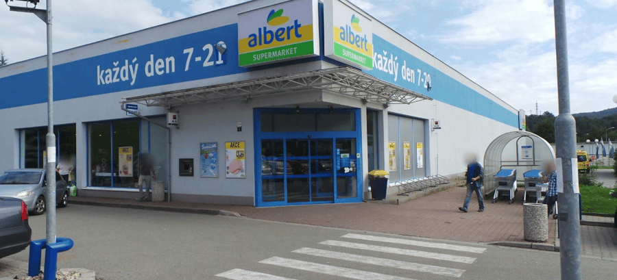 Obchodní dům Albert - Blansko