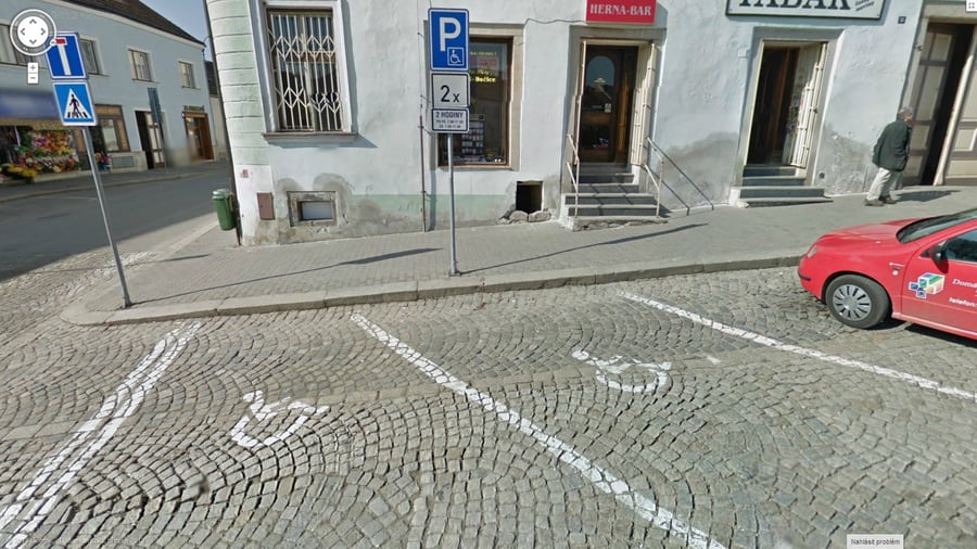 Parkoviště Antonínská, Dačice 