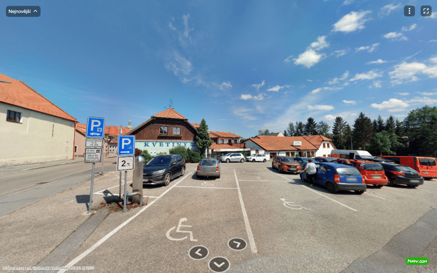 Parkoviště Dlouhá ul., Kaplice