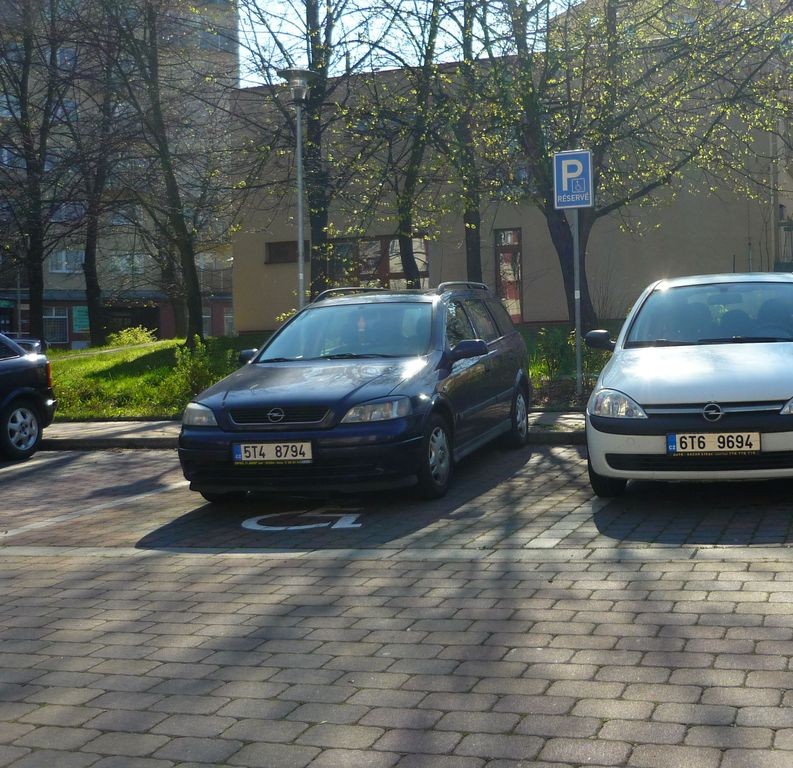 Vyhrazené parkoviště