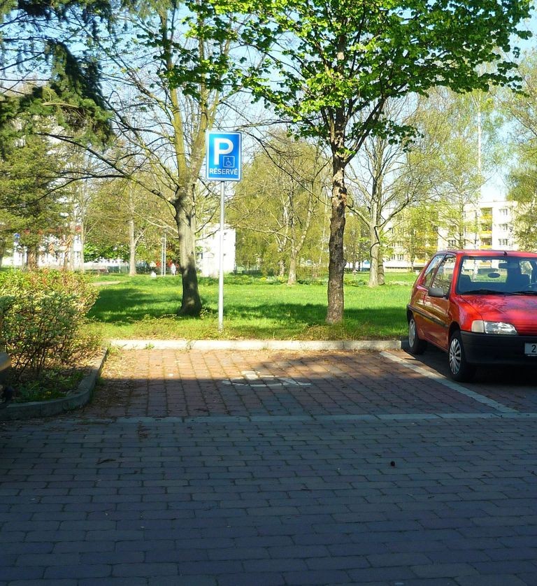 Vyhrazené parkoviště