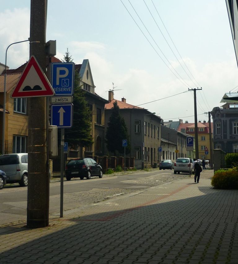 Vyhrazené parkoviště