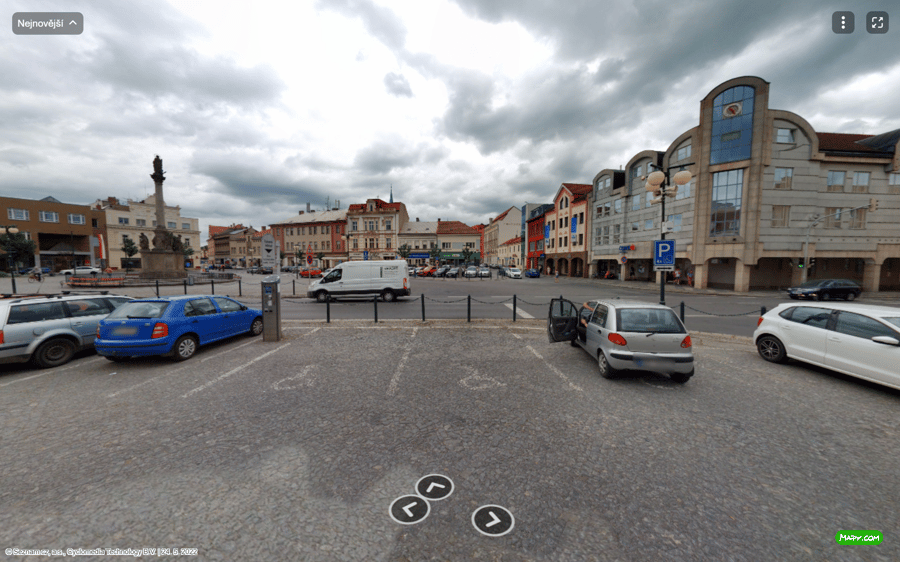 Parkoviště nám. Přemyslovců, Nymburk