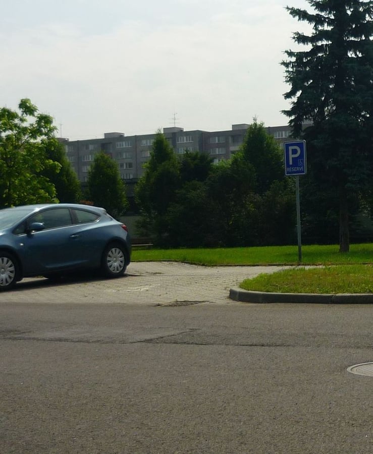 Vyhrazené parkoviště