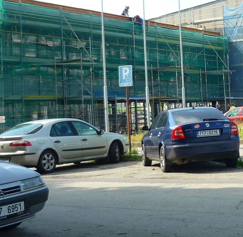 Vyhrazené parkoviště