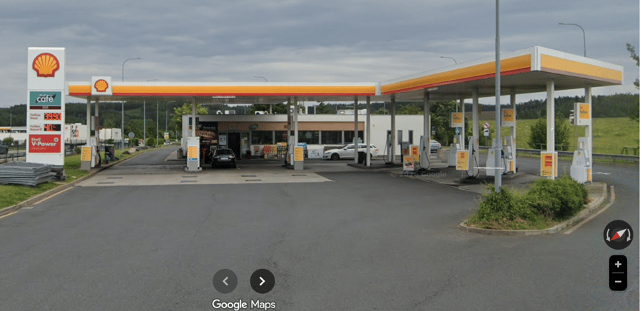 Shell Bor - Málkovice