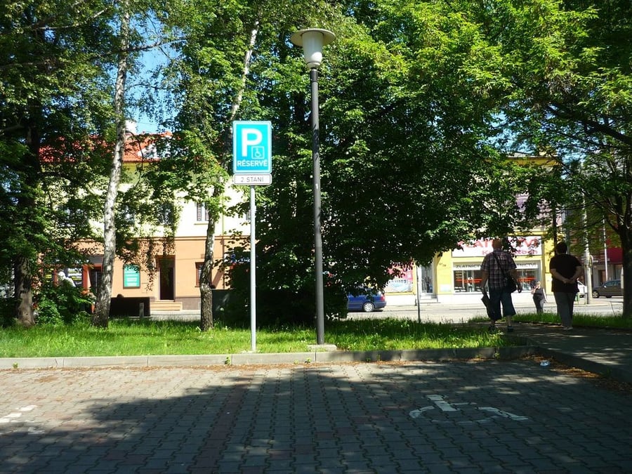 Vyhrazené parkoviště