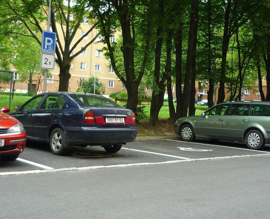Vyhrazené parkoviště