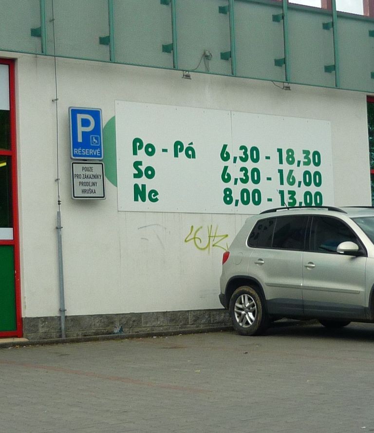 Vyhrazené parkoviště
