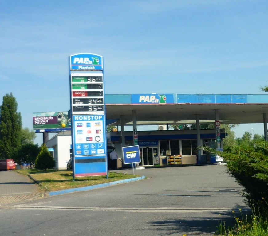PAP OIL čerpací stanice