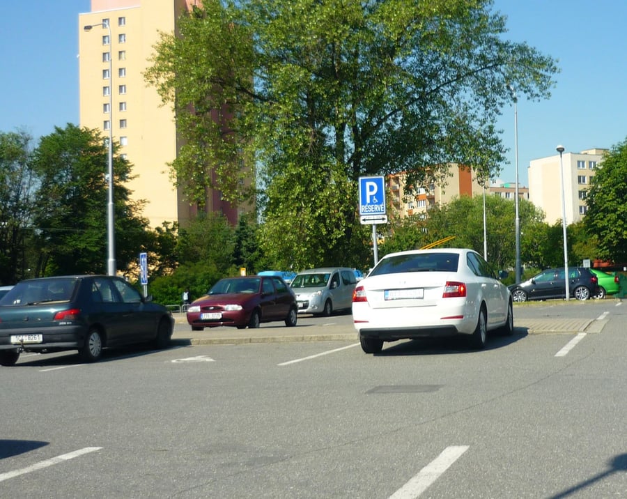 Vyhrazené parkoviště