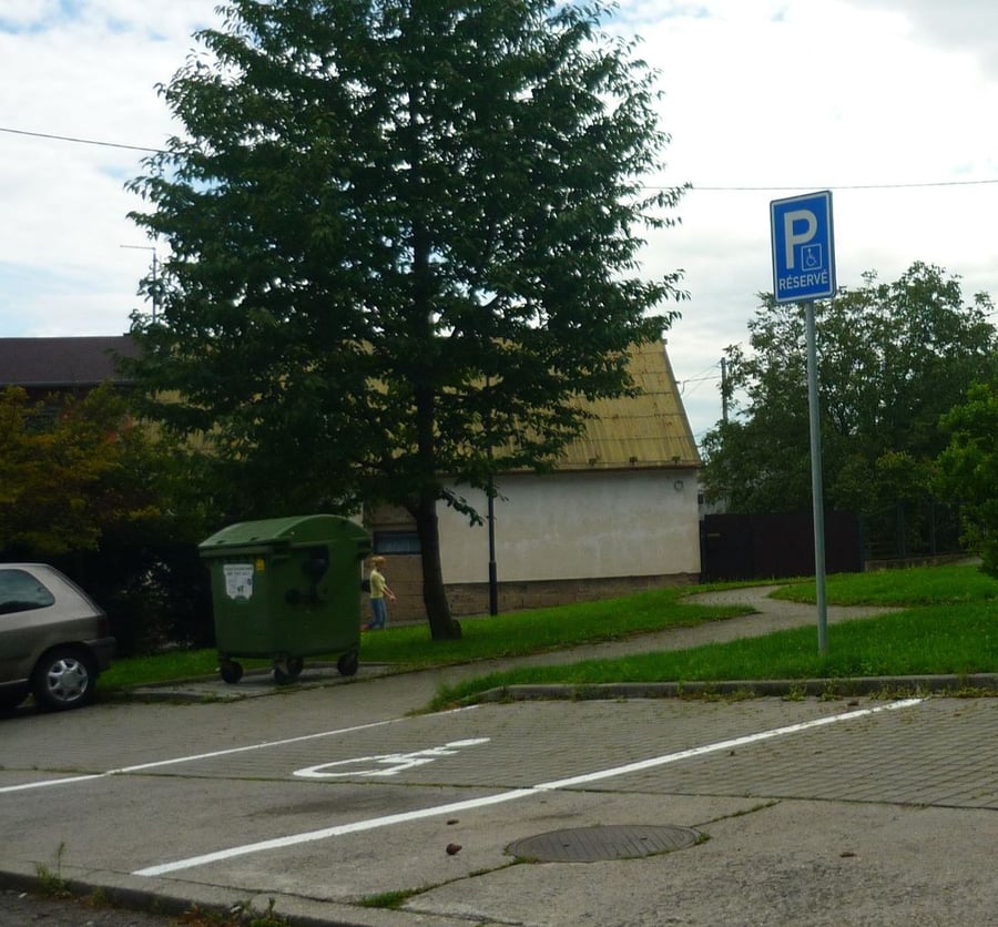 Vyhrazené parkoviště